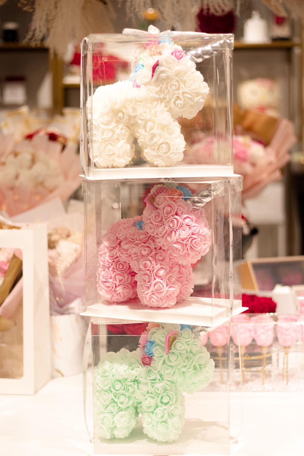 Small Unicorn Flower Bear