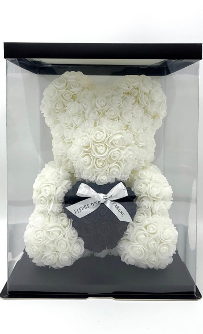 Sweetheart Luxe Foam Rose Bear