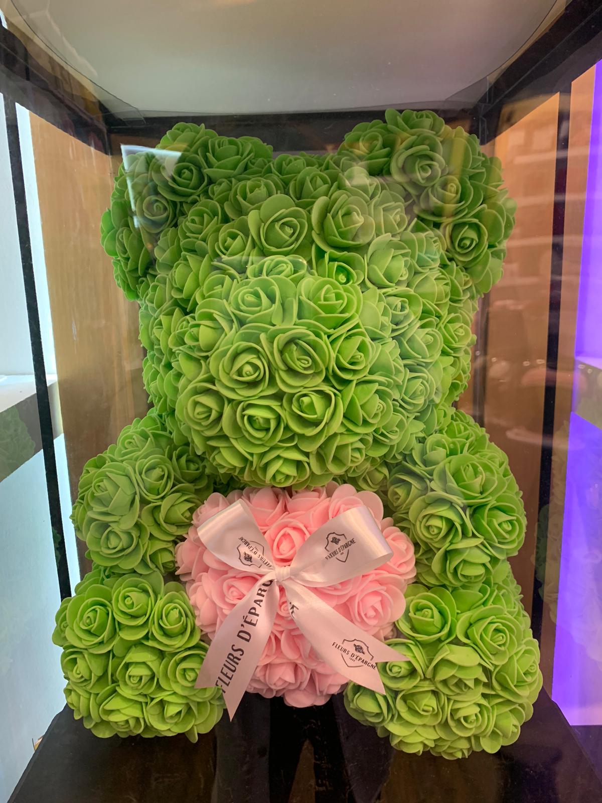 Sweetheart Luxe Foam Rose Bear