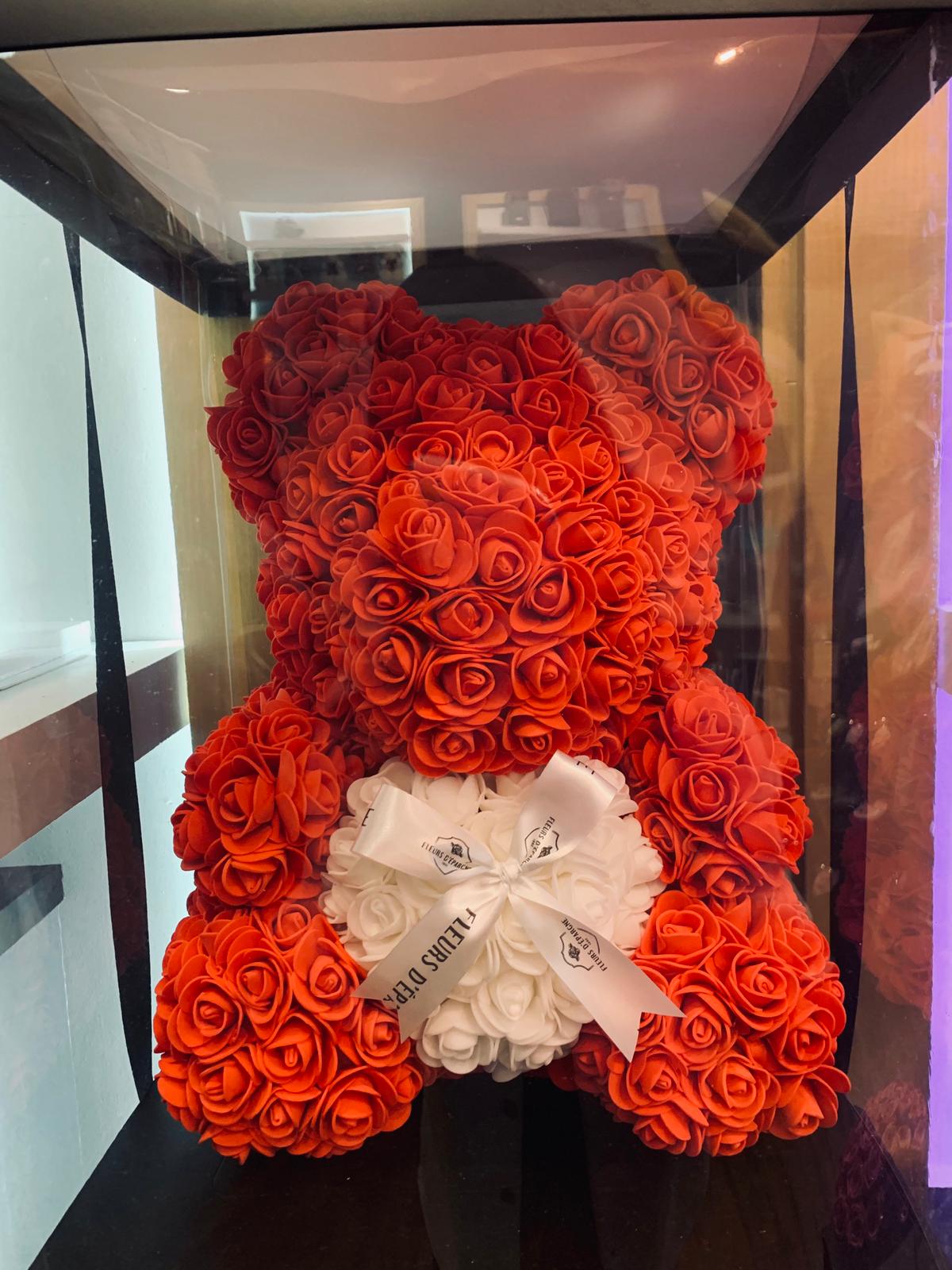 Sweetheart Luxe Foam Rose Bear