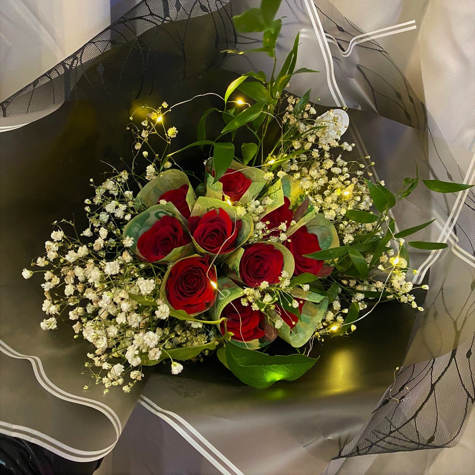 Fresh Money Bouquet - Fresh Flowers