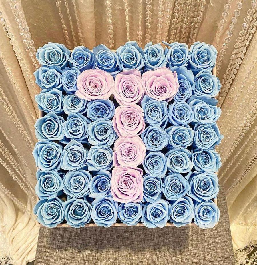 Suede XXL Pink Square Box
