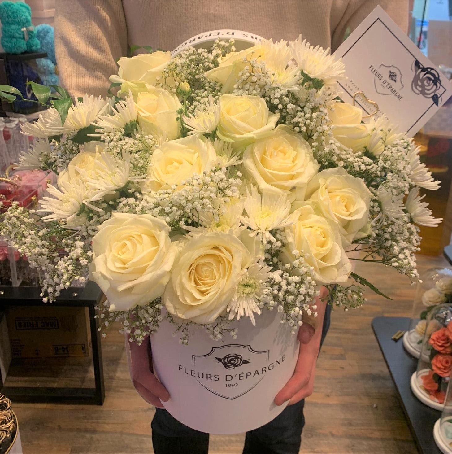 Fairytale Fresh Blooms Bucket-Fresh Flowers