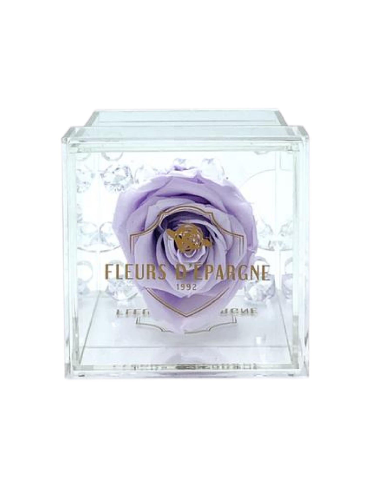 Luxe Crystal Rose Box