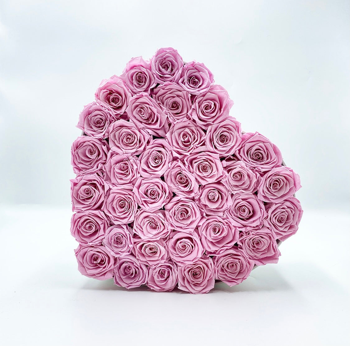 Suede Signature Heart Box