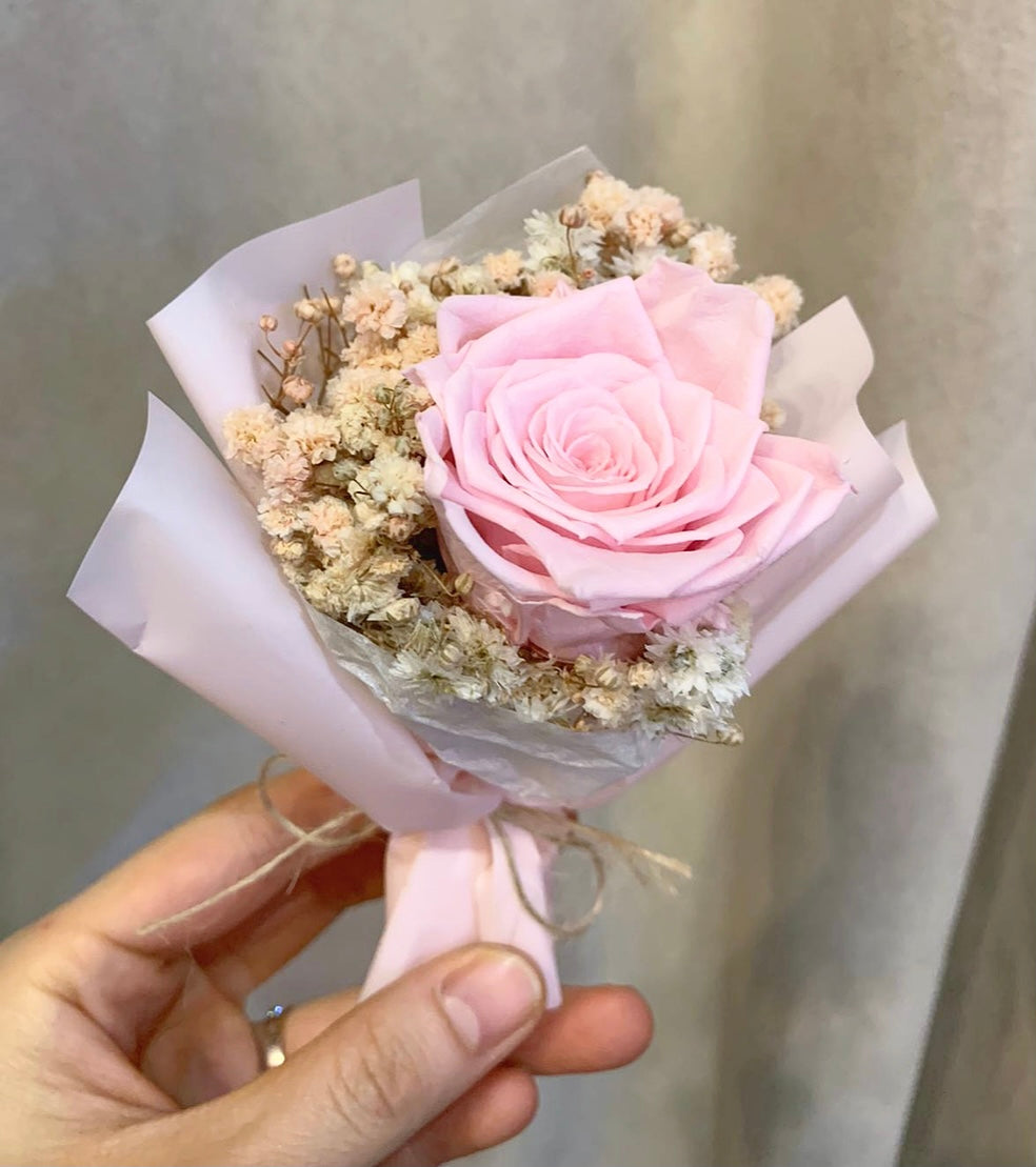 Crystal Bouquet Box (with drawer)