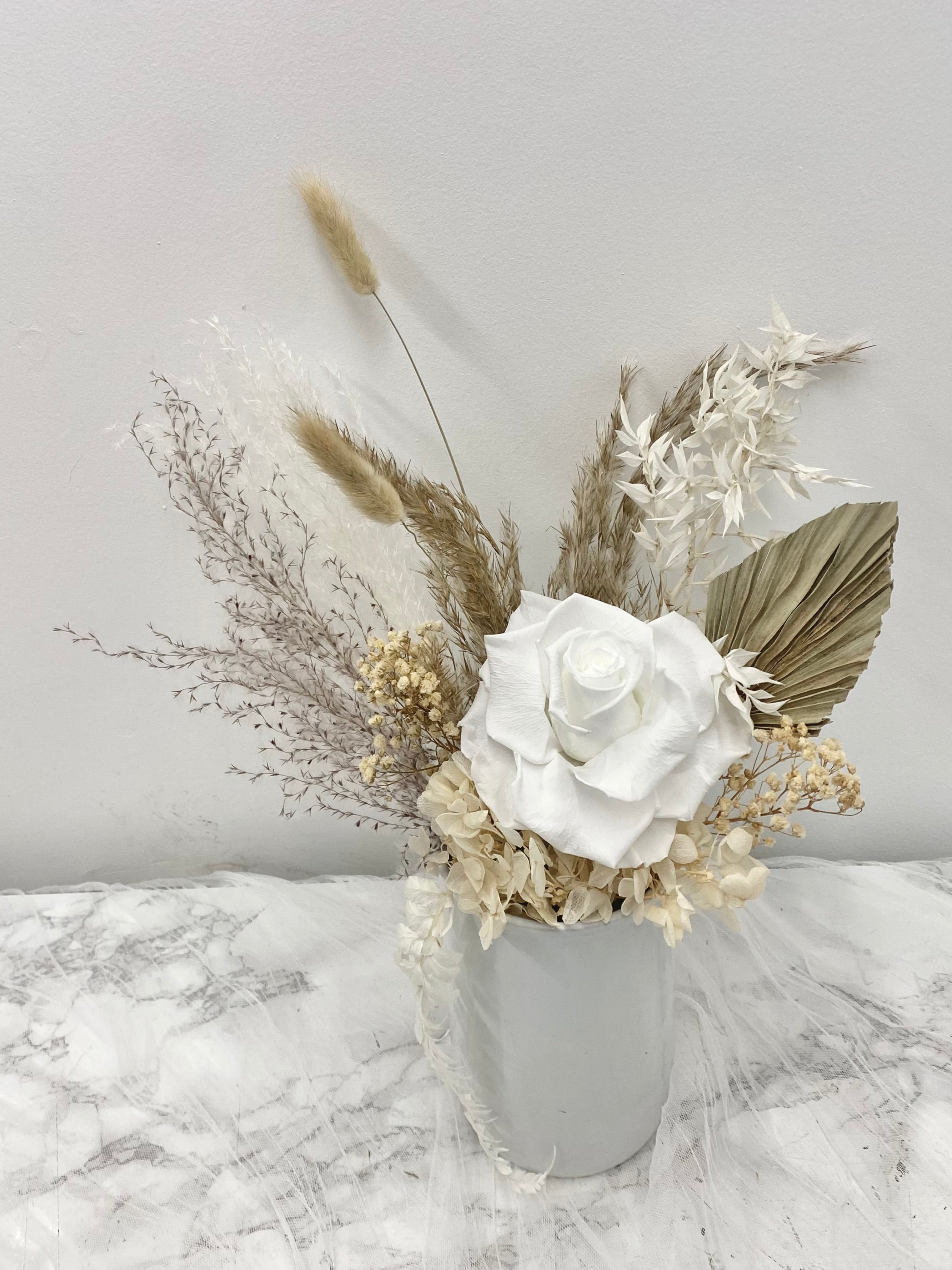 Abstract Silk & Dry Arrangement - Medium