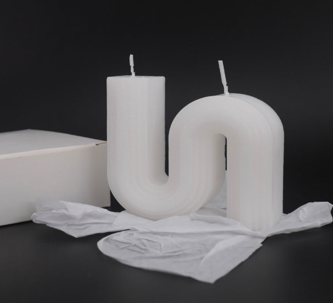 Geometric Candle