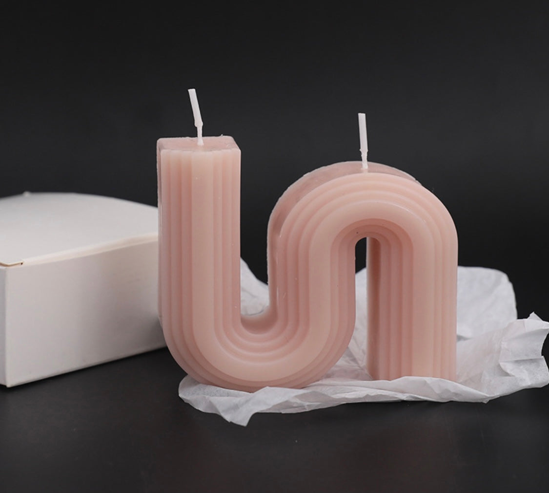 Geometric Candle