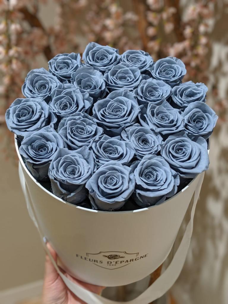 Elegance in Classic Rose Bucket