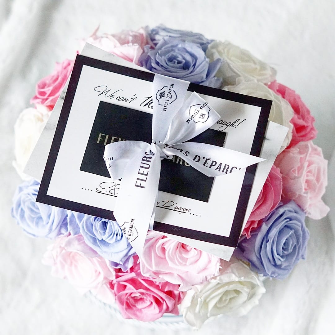 Midsummer's Blooms in Prestige Rose Bucket