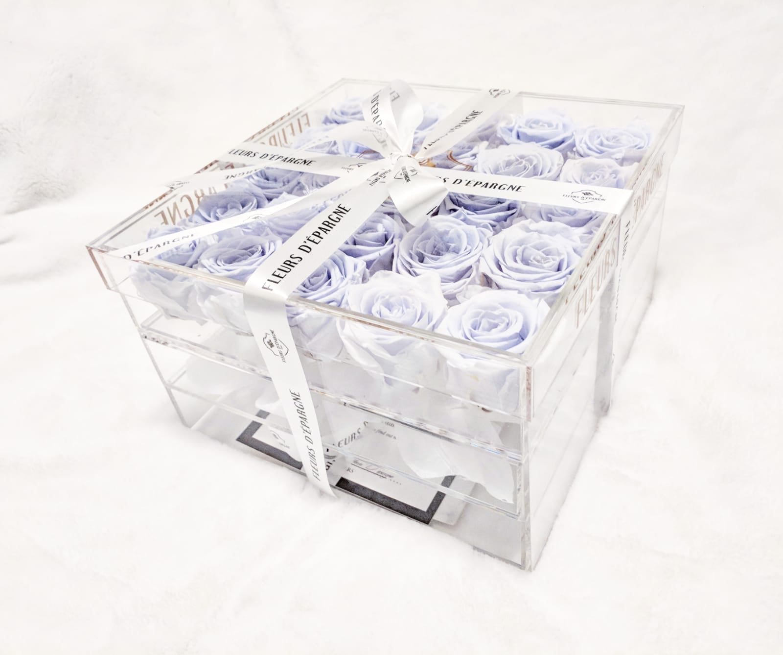 Ultimate Crystal Vanity Box | Periwinkle Purple