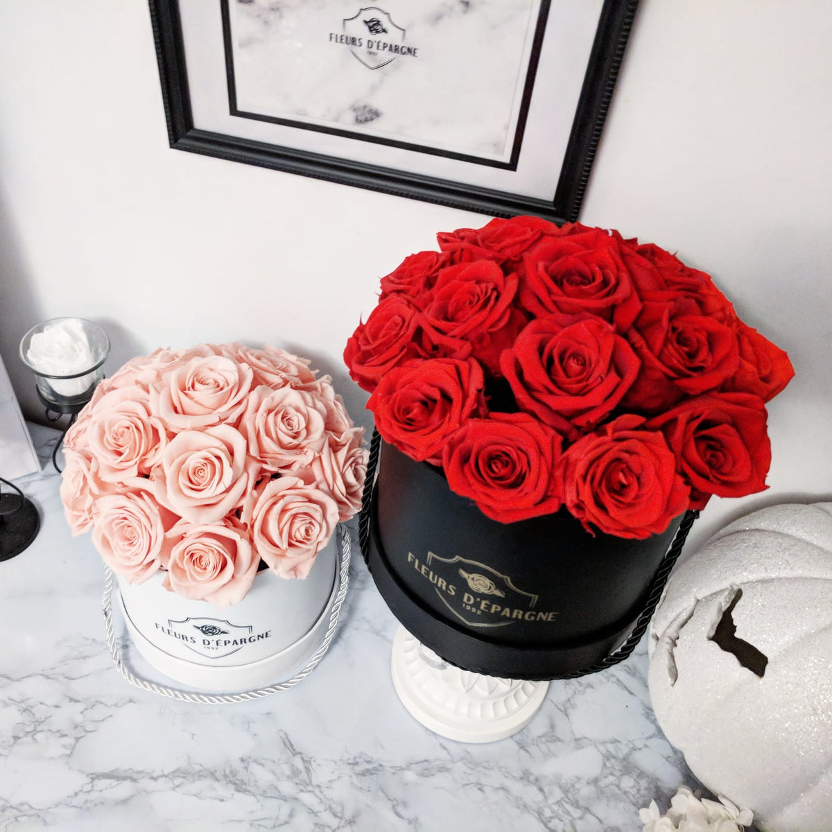 Prestige Rose Bucket fleursdepargne