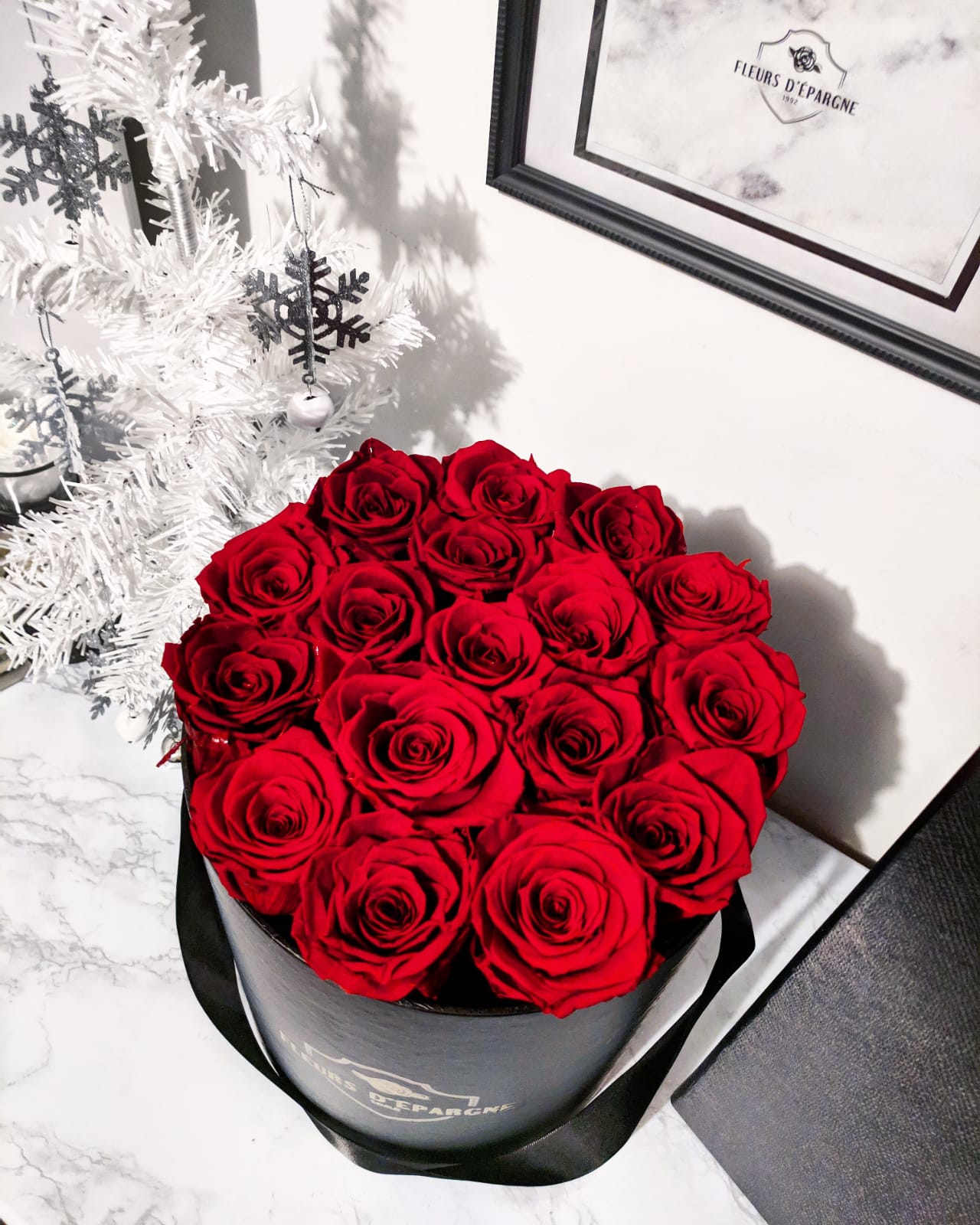 Elegance in Classic Rose Bucket