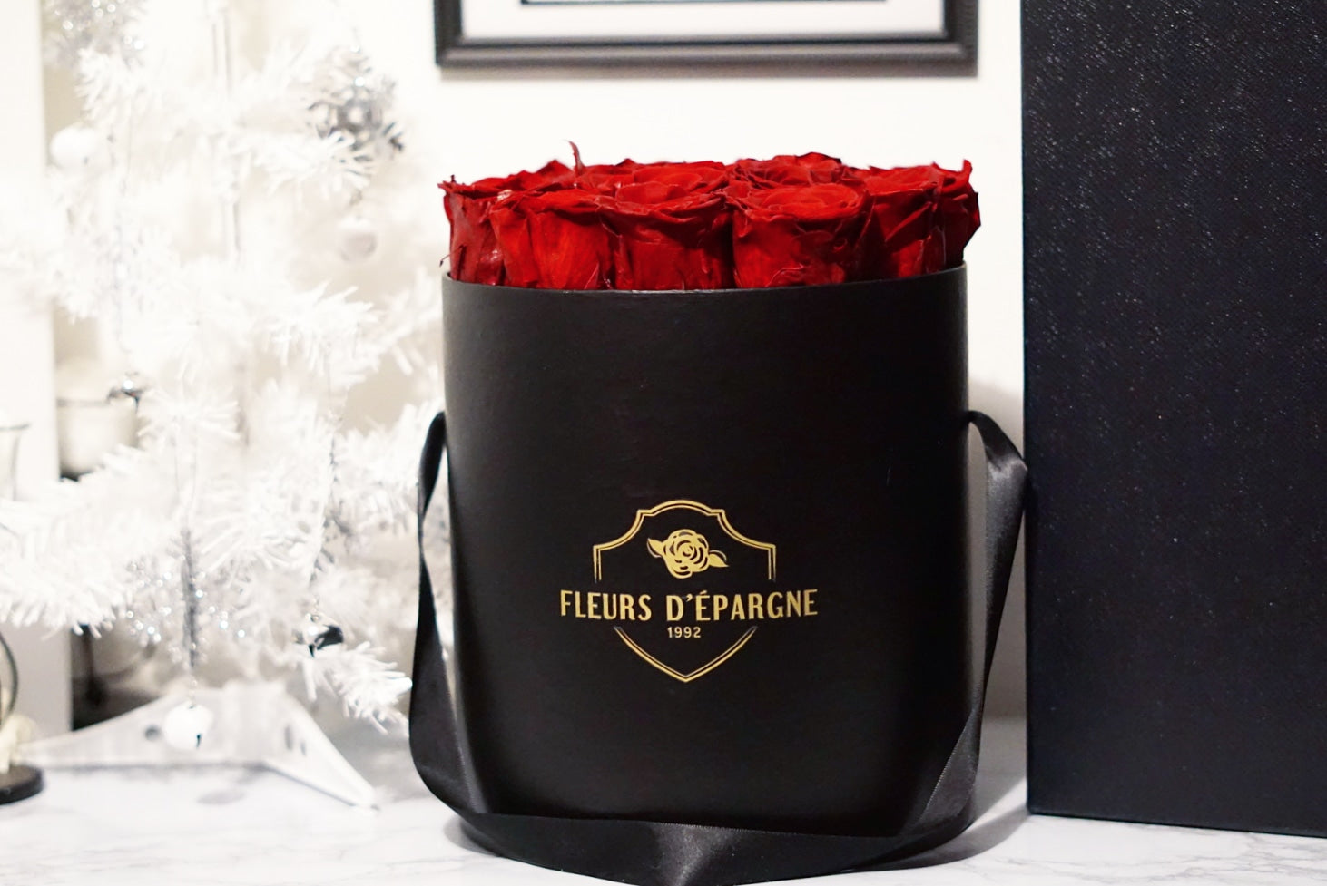 Elegance in Classic Rose Bucket