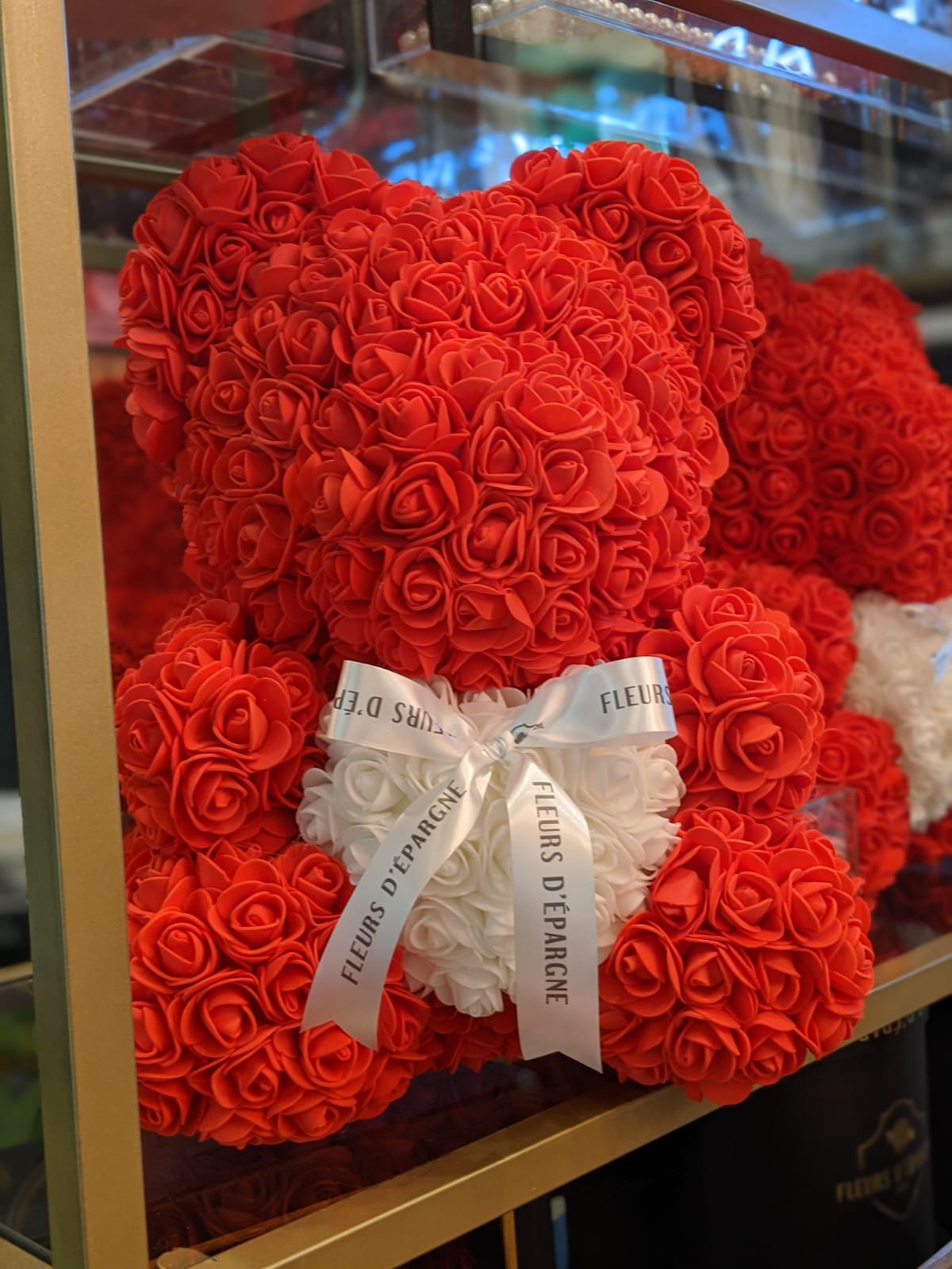 Sweetheart Luxe Foam Rose Bear
