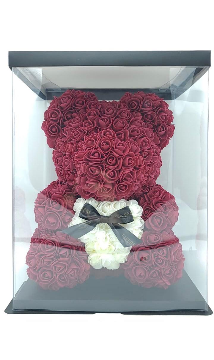 Sweetheart Luxe Foam Rose Bear