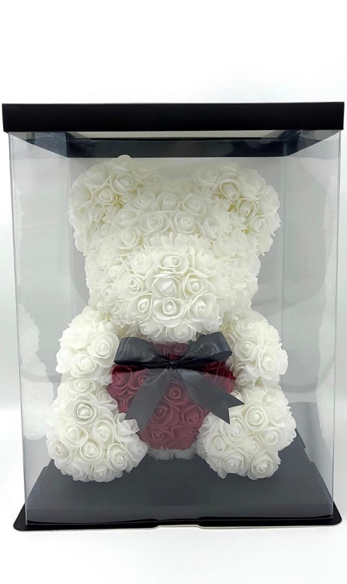 Sweetheart Luxe Foam Rose Bear