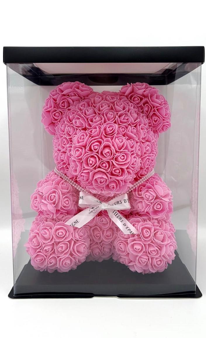 Sweetheart Luxe Foam Rose Bear