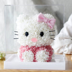 Flower Hello Kitty in Acrylic Case - Full Coverage