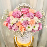 Fairytale Fresh Blooms Bucket-Fresh Flowers