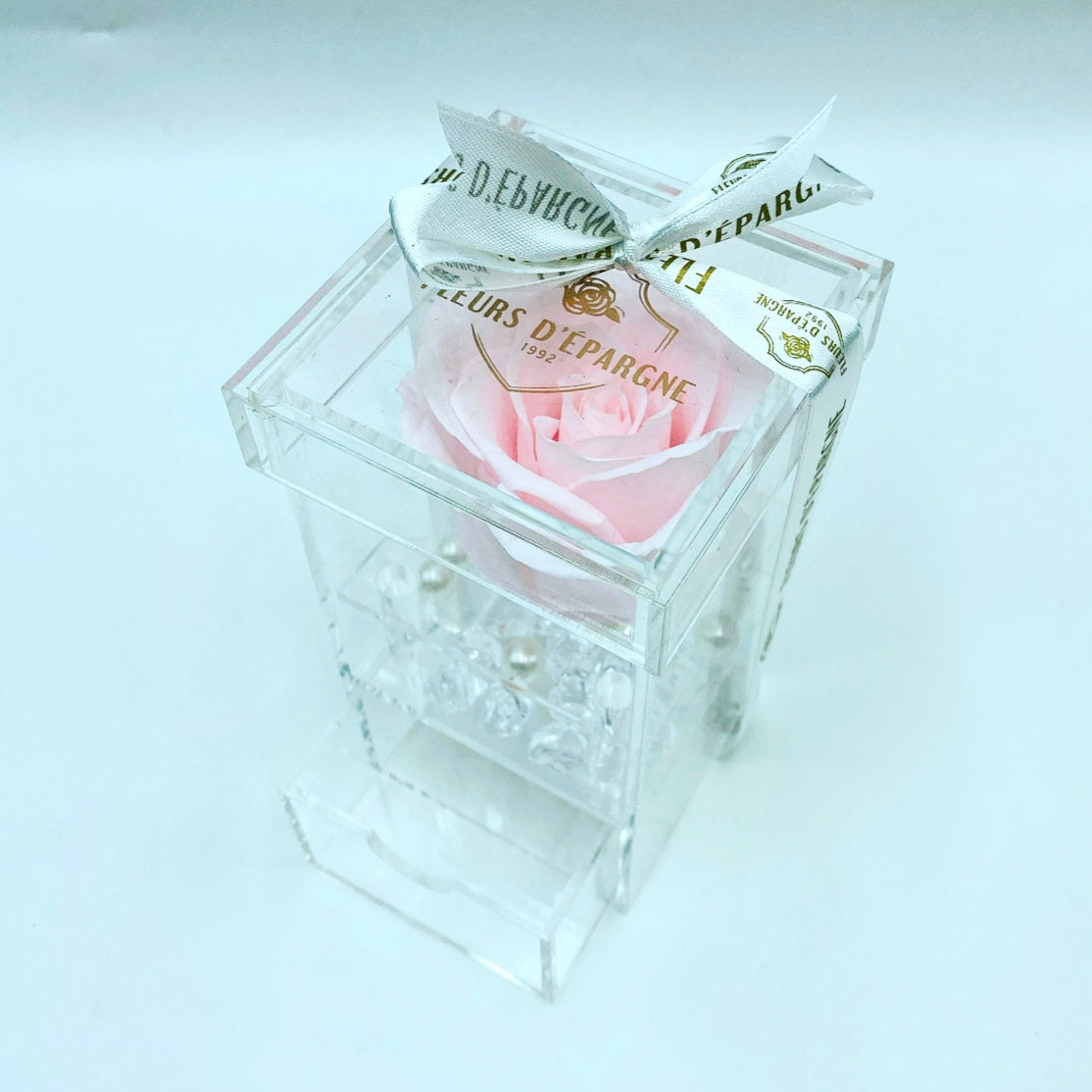 Luxe Crystal Rose Vanity