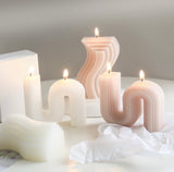 Geometric Candle