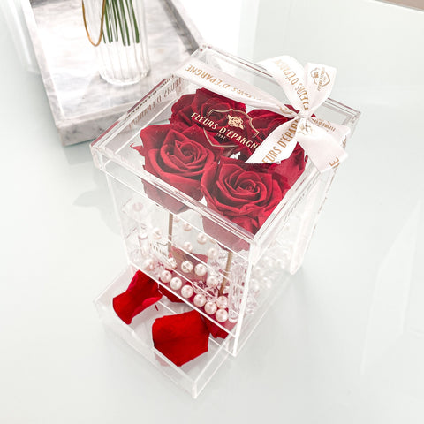 Classic Love Crystal Vanity Box