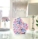 Suede Signature Heart Box