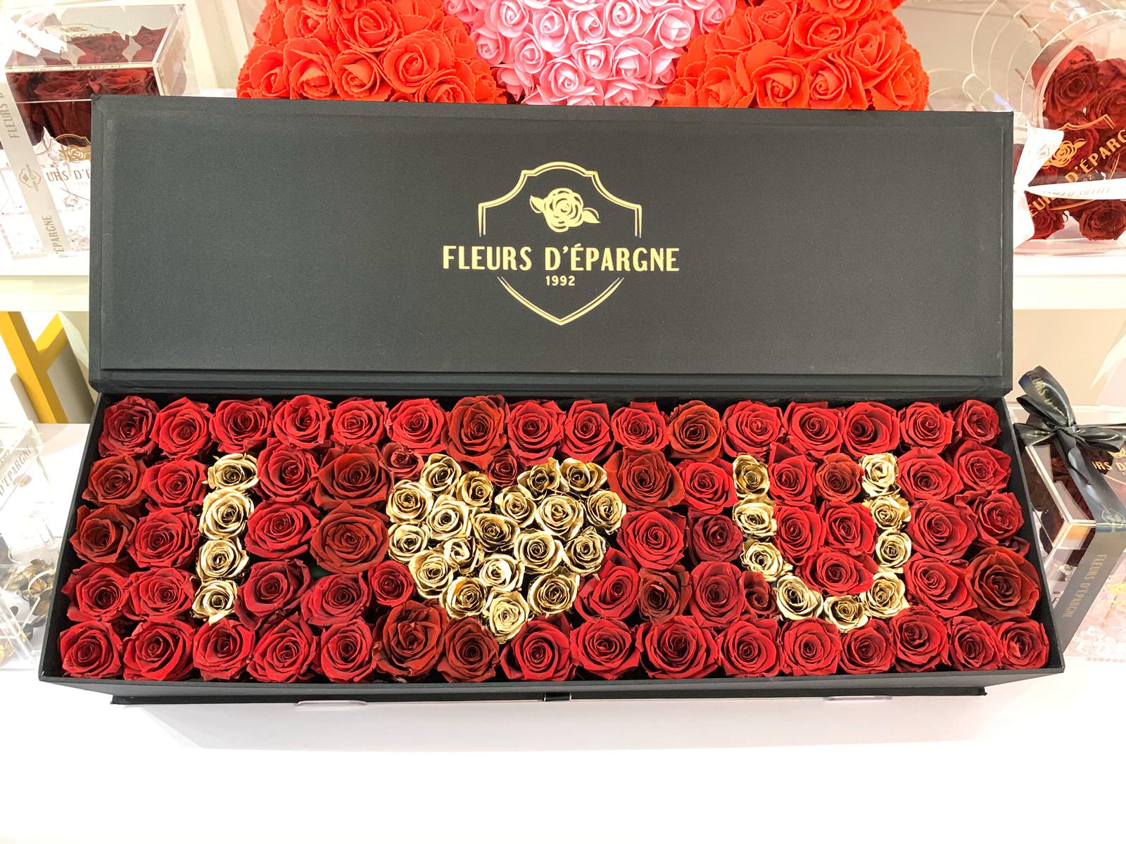 Grande Custom Box - 66+ Roses