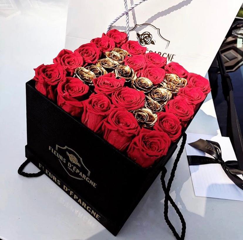 Prestige Rose Square Box