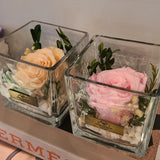 Organic Themed Single Preserved Rose