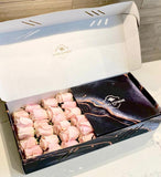 2 Dozen Luxe Box - Fresh Flowers