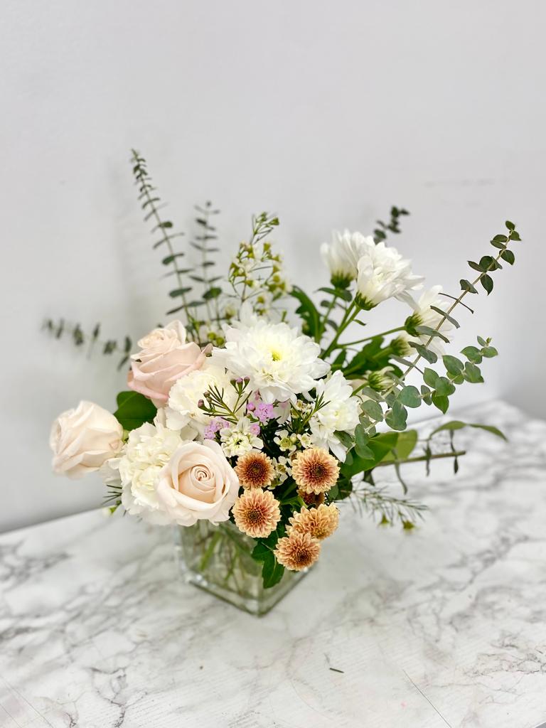 Soft Tones Arrangement - Fresh Flowers