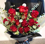 Romance Red Rose Bouquet - Fresh Flowers