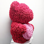 Sweetheart Jumbo Luxe Foam Rose Bear