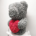 Sweetheart Jumbo Luxe Foam Rose Bear