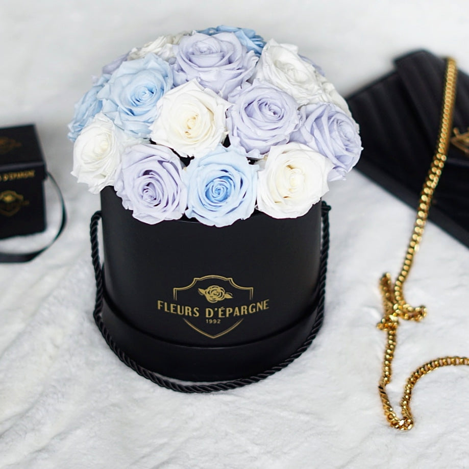 Purple Roses Bucket Purple Skies in Prestige Rose Bucket | fleursdepargne