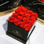 Sweet Deluxe 16-Mini Roses (10x10cm box)
