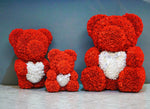 Sweetheart Jumbo Luxe Foam Rose Bear