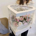 Heart Case Flower Box - Fresh Flowers