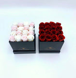 Sweet Deluxe 16-Mini Roses (10x10cm box)